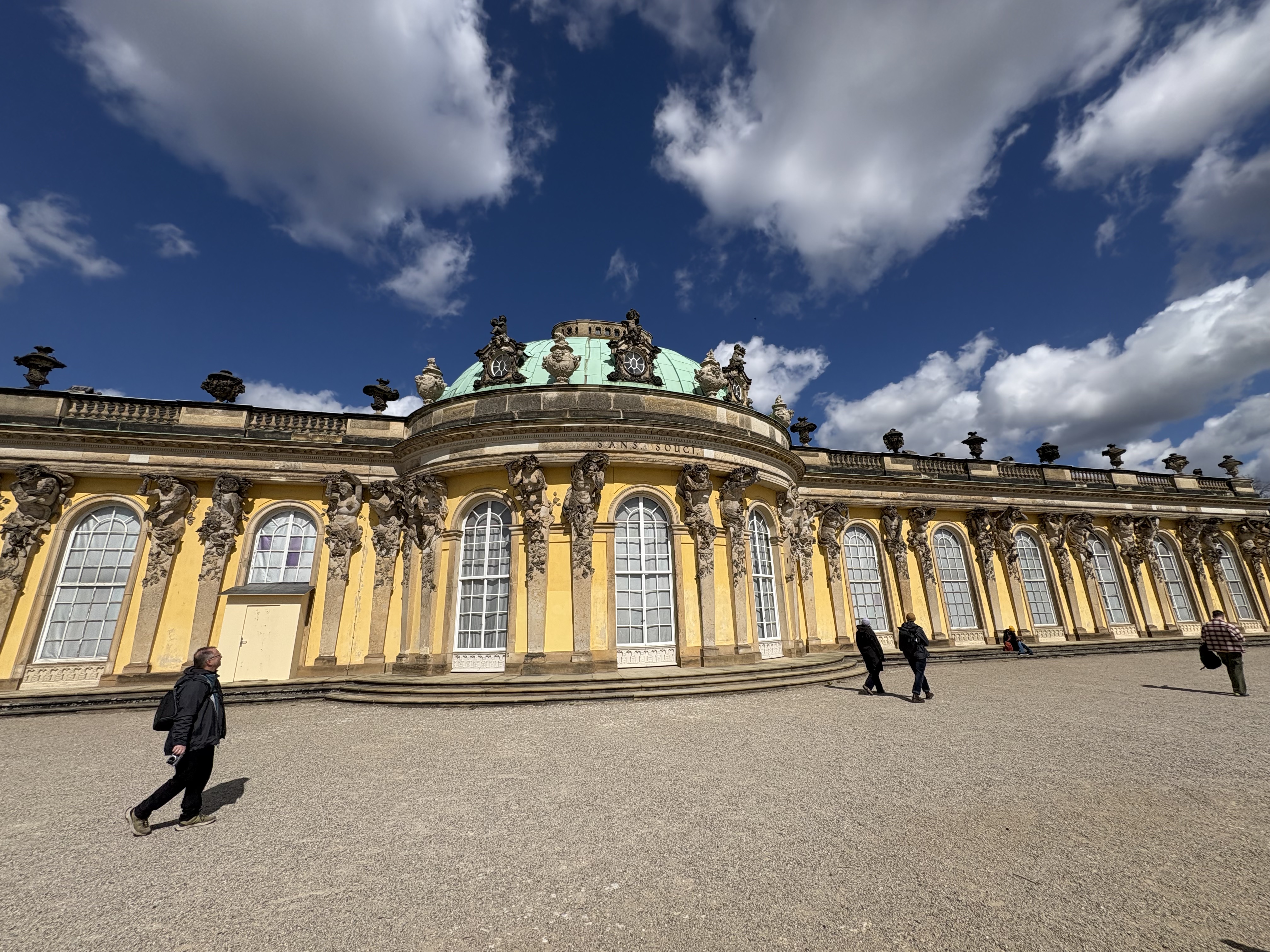 Sanssouci Palace — vineyard terraces